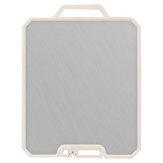 SUnORO 北歐風不鏽鋼雙面砧板 防滑抗菌 廚房, 白色, 1個