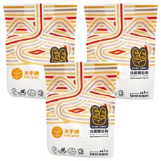 聯華製粉 BLUE JACKET 水手牌 法國麵包粉 適合家庭烘焙DIY, 1kg, 3包