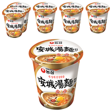 NONGSHIM 農心 韓國境內版 安城湯麵 杯裝, 6入