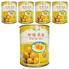 TROJAN 傳佳 柳橙果粒 (Orange Sacs), 850g, 5罐
