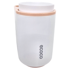 ecoco 意可可 北歐風磁吸牙刷架, 粉色, 1組