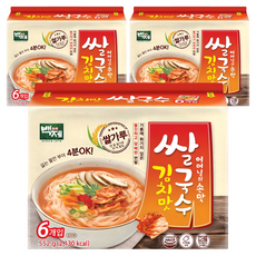 백제 김치맛 쌀국수, 92g, 18개