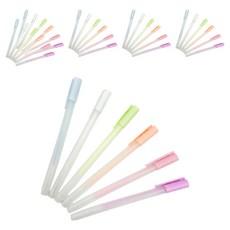 Kumal 手帳裝飾 裝飾小物 黏膠膠水筆 6件組, 綜合, 6套