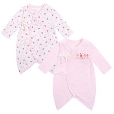 Mom's care 嬰兒印花連身衣 2入