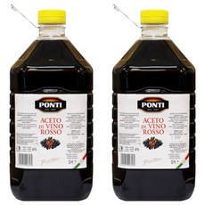 폰티 레드 와인식초, 2개, 5L