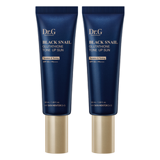 닥터지 블랙 스네일 글루타치온 톤업 선크림 SPF50+ PA++++, 50ml, 2개