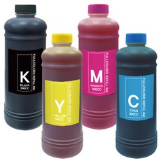 fullcolors 兄弟兼容補充墨水 500ml 4 種, 1個, 黑、藍、黃、紅