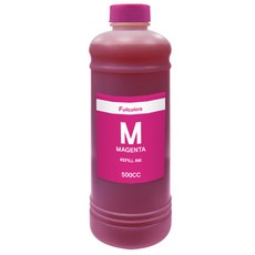 fullcolors 三星兼容補充墨水 500ml, 紅色的, 1個