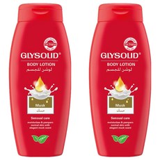 글리솔리드 바디로션 머스크, 2개, 250ml