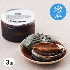 셰프애찬 전복장 (냉동), 400g, 3캔