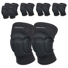 韓國 iWANNA 多功能緩衝護膝 2入, 6個, 黑色