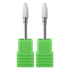 陶瓷卸甲磨頭, 綠色C, 2個