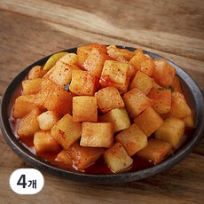 한복선의 궁중비법 미색감 깍두기, 1.5kg, 4개