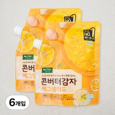 조인 누테이블 콘버터감자 에그샐러드, 500g, 6개입