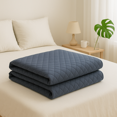 BUKANG 防滑超輕量碳熱線電熱毯 BK-401, 迷你單人(67.5 x 180 cm), 午夜灰