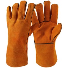 코멧 BBQ 아웃도어 소가죽 캠핑장갑 양손 세트, 1세트