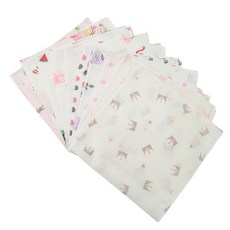 babybear 無螢光印花手帕 10入