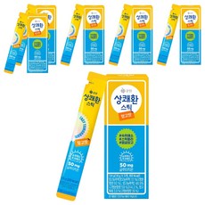 큐원 상쾌환 스틱 망고맛 3p, 54g, 6개