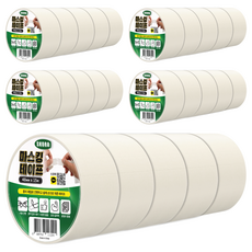 Skora 紙質遮蔽膠帶 白色 48mm x 15m, 25個