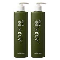 서울화장품 재클린스타일 살롱 드 프로 샴푸 그린 포레스트 숲속향, 2개, 500ml