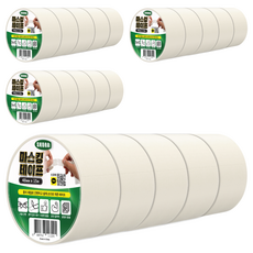 Skora 紙質遮蔽膠帶 白色 48mm x 15m, 20個