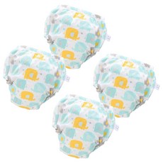 스타도어 유아용 큐트패턴 배변팬티 2p 세트, 코끼리, 2개