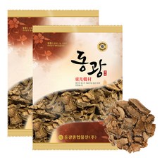 동광한방몰 GAP인증 제천 더 구수한 볶은 돼지감자 차, 600g, 2개