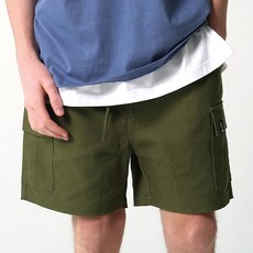 모즈모즈 베이직 코튼 카고 반바지