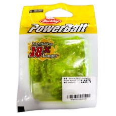 Berkley 貝克力 PowerBait Power Nymph 強力若蟲 軟蟲 路亞 PBHPN1-CSF, 黃身銀斑, 1個