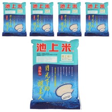 陳協和 月光米 CNS一等 白米 台灣台東縣池上鄉, 2kg, 5包