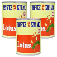 荷花 調製奶水 390g/罐, 390g, 3入