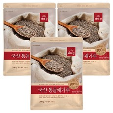 배대감 국산 통 들깨가루, 200g, 3개