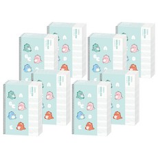 POPO FANCY Rhino 國小英語筆記本, 40個, 薄荷綠