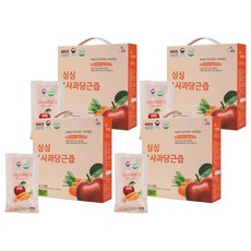 싱싱 국내산 사과당근즙, 100ml, 200개