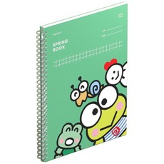 모트모트 산리오캐릭터즈 포트 스프링북, 스퀘어드 케로케로 케로피, 1개 스퀘어드 케로케로 케로피, 1개