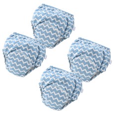 스타도어 유아용 큐트패턴 배변팬티 2p 세트, 지그재그B, 2개