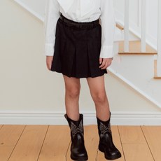 SM2 女童蝴蝶結經典短裙