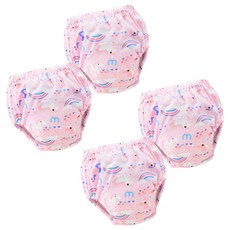 스타도어 유아용 큐트패턴 배변팬티 2p 세트, 유니콘, 2개