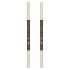 ETUDE 極細素眉筆 0.1g, dark brown, 2支