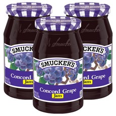 SMUCKER'S 盛美家 葡萄果醬, 3罐, 510g