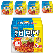 팔도 비빔면, 40개