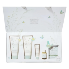 little Butterfly LONDON 寶寶彌月禮盒 經典七件組 附禮物袋, 1組