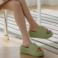 CMK 女性用更舒適增高室內拖鞋 7cm