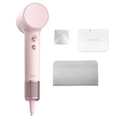 laifen BLDC 헤어드라이기 1100W + 스무딩 노즐 + 트래블 백, 라이펀 미니, 핑크