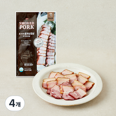 호세야 훈제삼겹살 더 오리지널, 350g, 4개