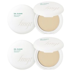 THE FACE SHOP 菲詩小舖 Oil Clear粉餅 9g, 2盒, 203號