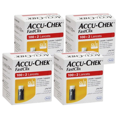 아큐첵 패스트 클릭스 채혈침, 4개, 102개입