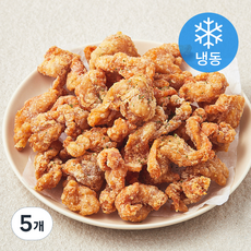 닭껍질 후라이드 (냉동), 500g, 5개