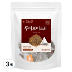해담은티 루이보스티백 티백, 3개, 30개입, 1.2g