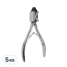 에이부 큐티클 니퍼 + 이니셜 니퍼캡 세트, 랜덤발송, 5세트